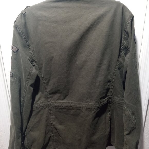 Superdry International Rip & Repair Military Jacket.size M - Picture 4 of 12
